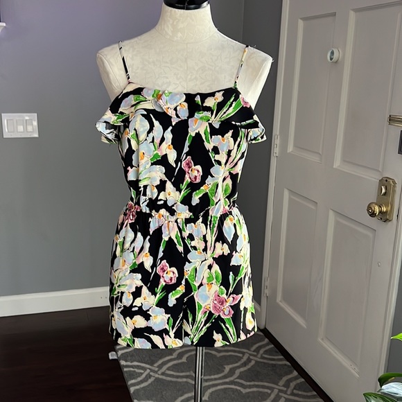 Topshop Iris Floral Romper - Picture 3 of 8